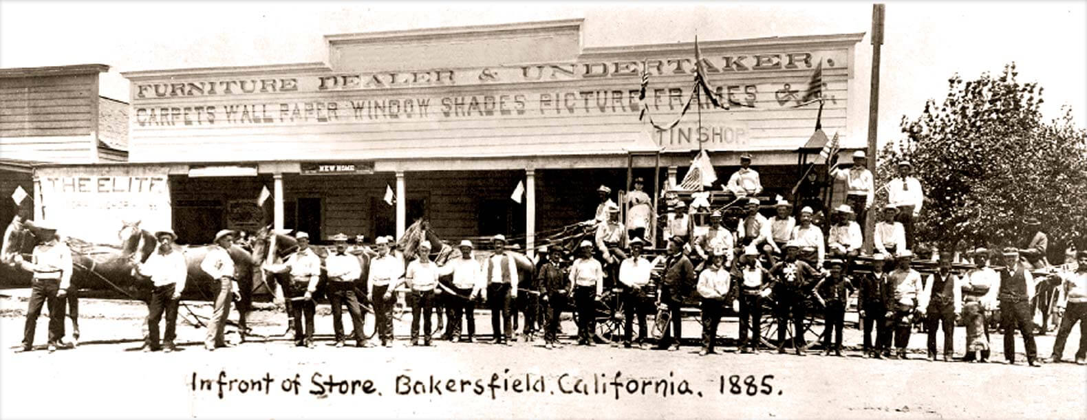 Bakersfield Store, 1885